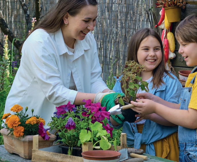 Jardiner, c’est bon pour :

