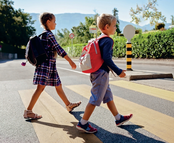 Être actif à l’école contribue à :
